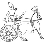 Egyptian chariot image