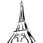 Schets van de Eiffeltoren