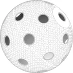Imagine vectorială de floorball mingea