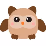 Owl vektorillustration