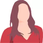 Faceless ženského avatara