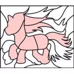 Puzzle obrázek fantasy pony