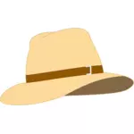 Image de vecteur pour le chapeau Fedora