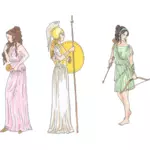 Figures mythologiques féminines