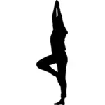 Vrouwelijke yogi