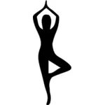 Jóga pozice logo