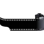 35mm camera film roll vector tekening