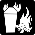 Firefigting symbole