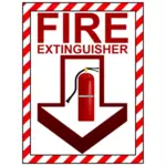 Znamení hasicí přístroj