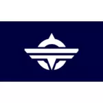 Flagge des ehemaligen Munakata, Fukuoka