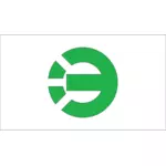 Shinyoshitomi, 후쿠오카의 국기