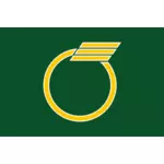 Flagge der chō, Ehime