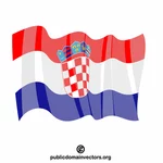 Государственный флаг Хорватии