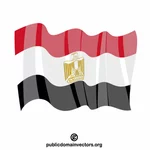 Bandeira nacional do Egito