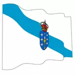 Gewellte Fahne von Galizien
