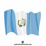 Národní vlajka Guatemaly