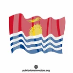 Kiribatin tasavallan kansallinen lippu