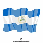 니카라과 의 국기