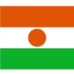 Bandiera vettoriale del Niger