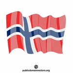नॉर्वे का राष्ट्रीय ध्वज
