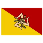 Siciliy का ध्वज