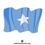ソマリアの旗ベクトル