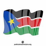 南苏丹国旗剪贴画