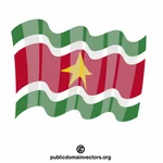 Flagget til Surinam