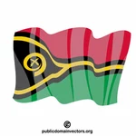 Republikken Vanuatus flagg