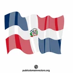 Flagg av Den dominikanske republikk