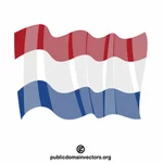 La bandiera nazionale dei Paesi Bassi