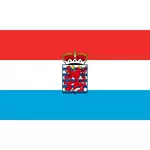 Flagg provinsen Luxembourg