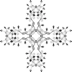 Floral cross image