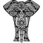 Dekorative Elefant
