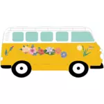 Çiçek Volkswagen karavan