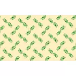Wallpaper with leaves and acorns