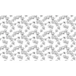 Blomster på hvit bakgrunn vektor image