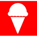 Ice cream icon vector graphics