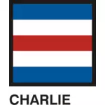 Gran Pavese флаги, флаг Чарли