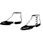 Gaiters with shoes
