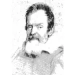 Galileo Galilei vector image