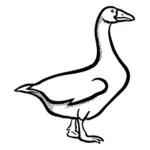 Goose from coloring book
