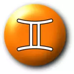 Oranssi Gemini-symboli
