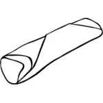 Imagine vectorială a burrito