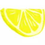 Gesneden citroen vector illustraties