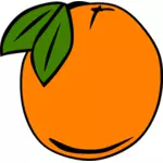 Graphiques vectoriels orange