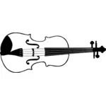 ヴァイオリンのベクトル グラフィック