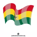 Ghana-Flagge