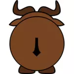 GNU pe spate