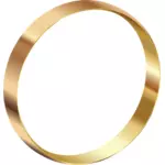 טבעת זהב עומד
